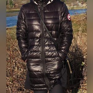 Canada Goose hooded lightweight jacket